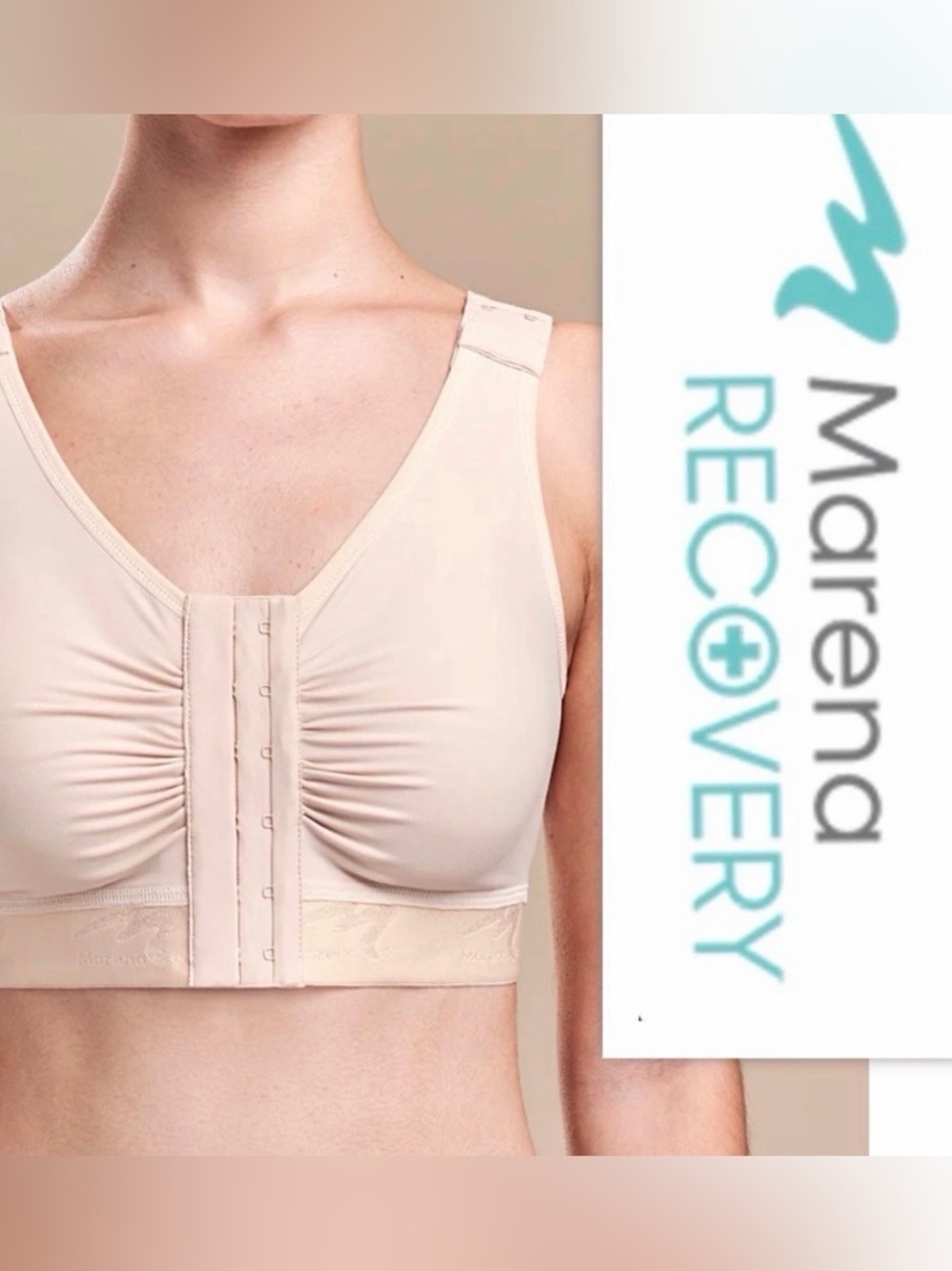 Marena Recovery
Shirred Front Recovery Bra - Style No. B2 Size 34 36